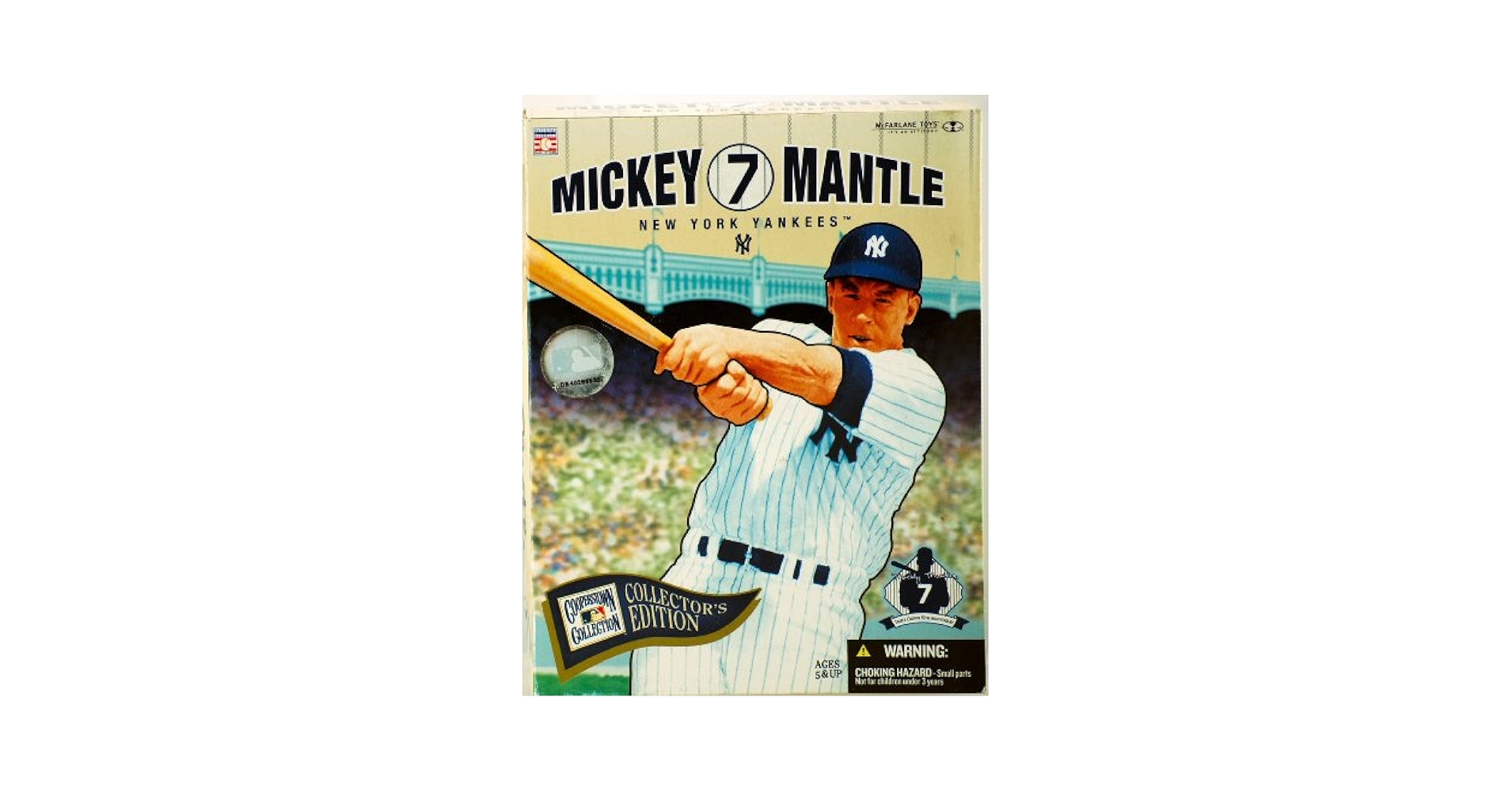 MICKEY MANTLE アクションフィギュア ニューヨーク・ヤンキース Amazon.com: Mickey Mantle (New York Yankees) MLB Reaction