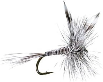 The Fly Fishing Place Mosquito Classic Trout Dry Fly Fishing Flies - Set of 4 Flies Hook Size 14