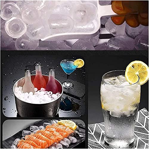 Máquina para hacer hielo portátil y compacta, 16KG/24H miniatura 4