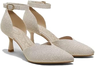 Arabella Pointed-Toe Stilettos Mid Heels for Women Elegant Anti-Slip Outsole