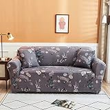 ASCV Housse de canapé Extensible pour Salon Housse Extensible sectionnelle Housse de canapé élastique en Forme de L Housse de Fauteuil d'angle A4 2 Places