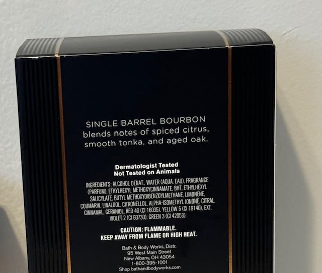 Single Barrel Bourbon Men's Collection Cologne, 3.4 fl oz / 100 mL