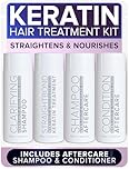 NYK1 StraightBond Keratin Hair Treatment Kit (with Aftercare Set) Genuine Brazilian Keratin Treatment Kit For Straight, Frizz-Free, Smooth, Humid Resistant Hair Lasting 4 months - Formaldehyde-Free