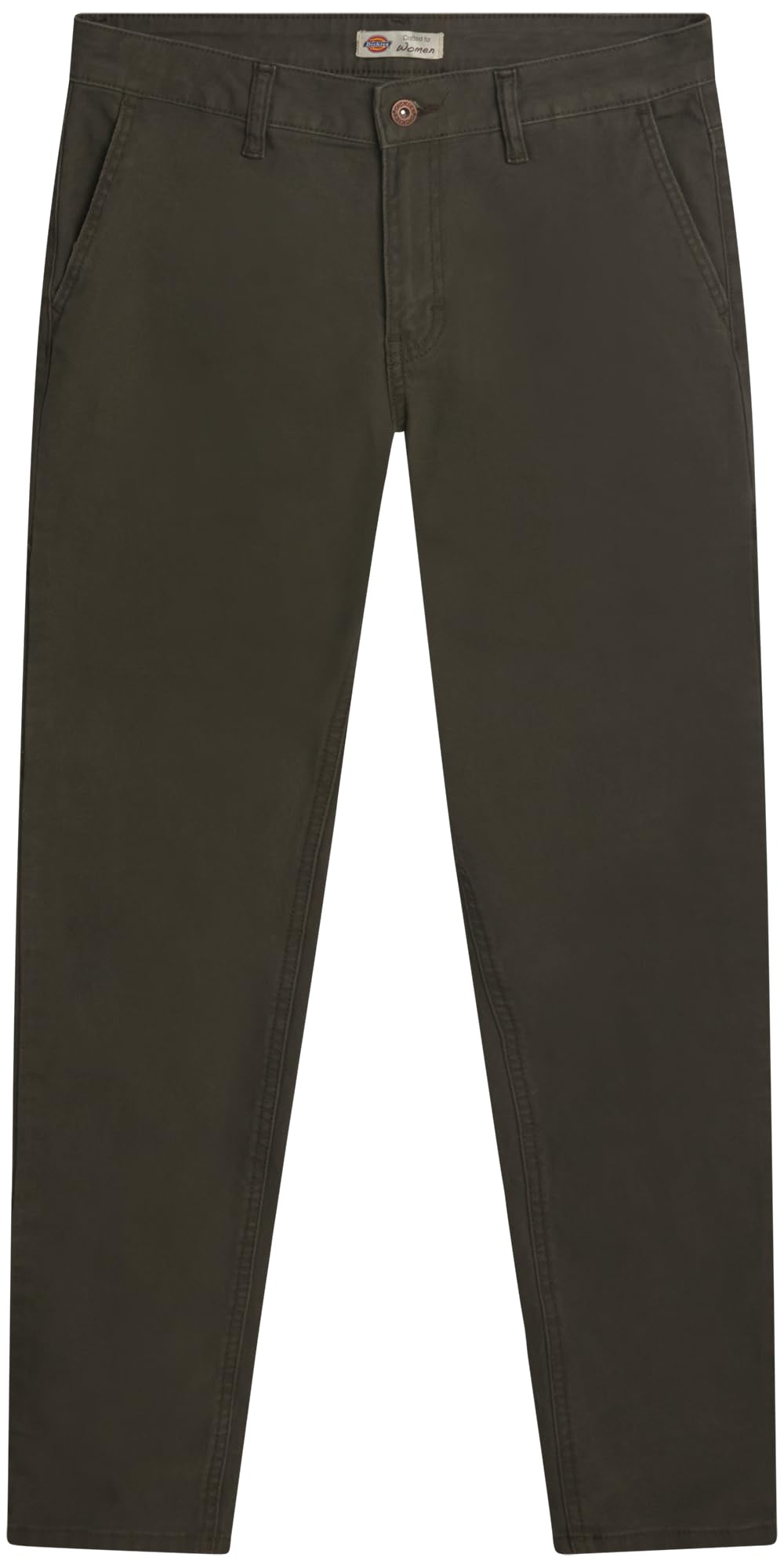 Dickies Womens Slim Straight Stretch Duck Carpenter Pant