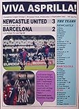 Newcastle United 3 Barcelona 2-1997 Champions League - souvenir print