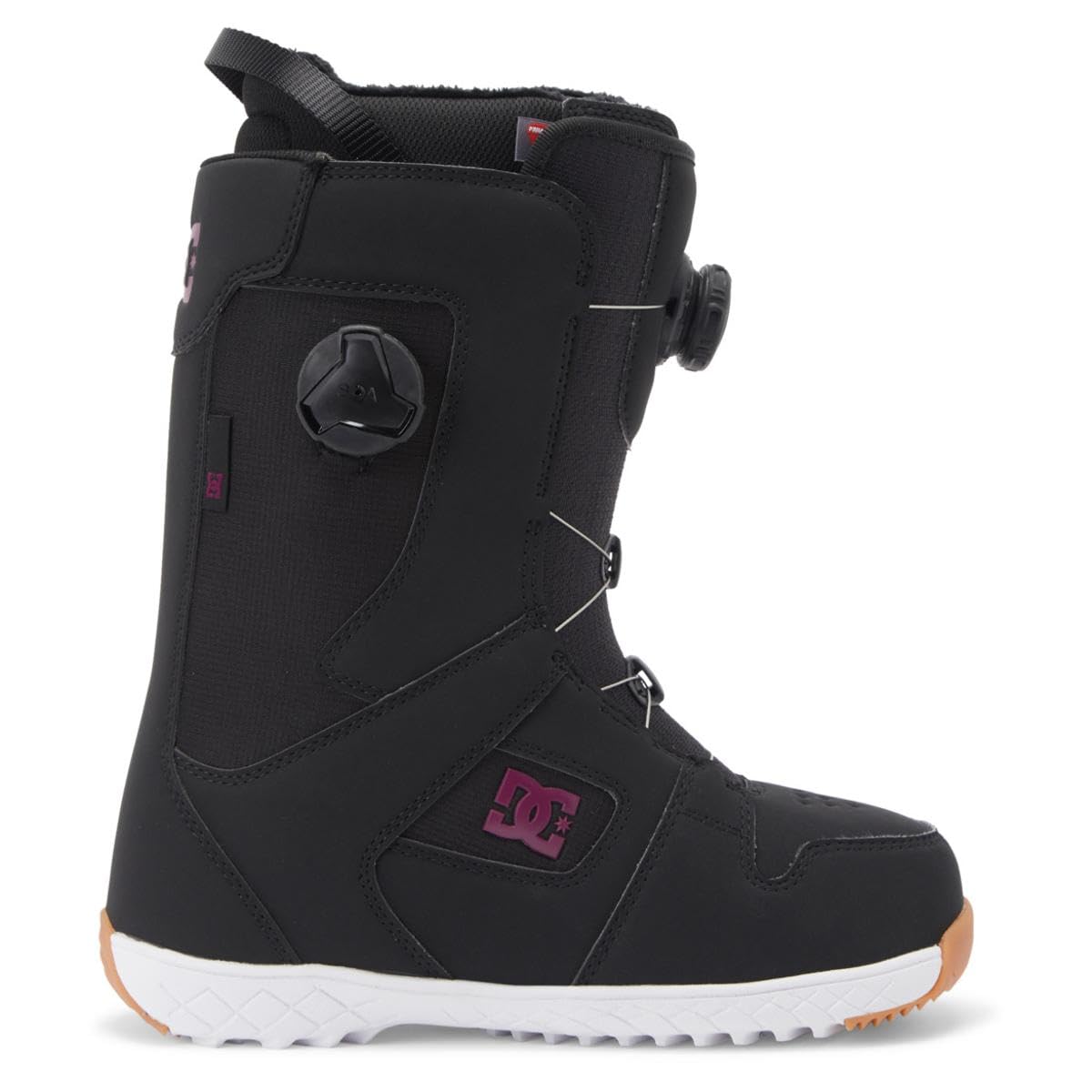 DC Phase BOA Pro Snowboard Boots Black/Purple 9.5 B (M)