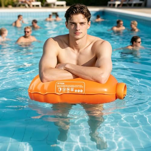 Boya de natación para entrenar triatlón de forma segura 3