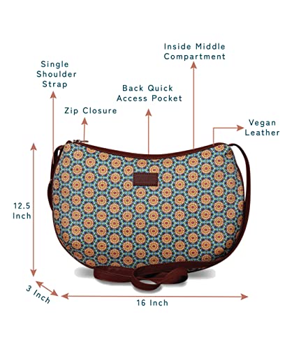 Image of ZOUK Women's Handcrafted Vegan Classic Zipper Wallet