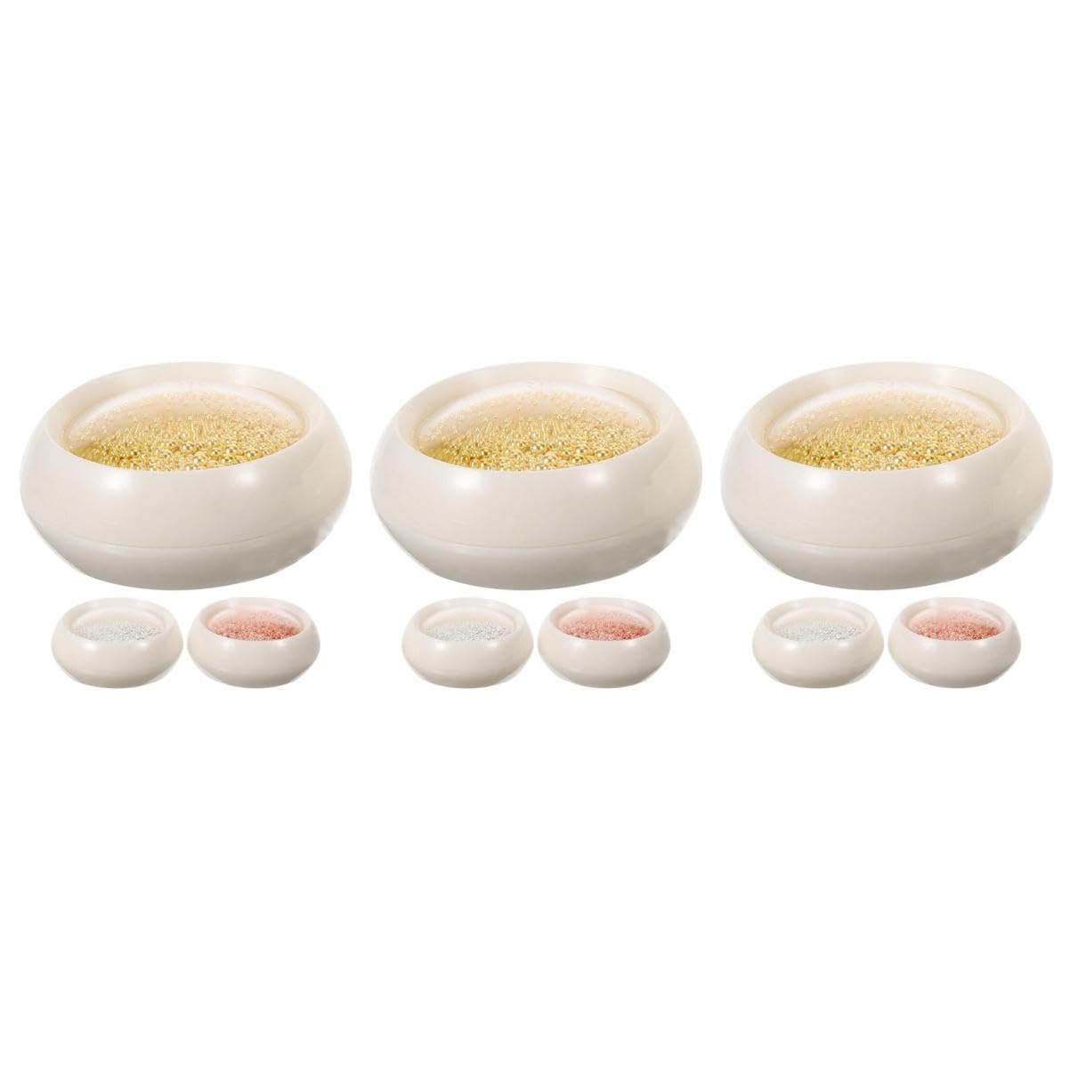 CALLARON 3 Set Decorazioni Per Unghie Metallo Colorate Per Nail Art Charms Eleganti Per Diy E Decorazioni Per Custodie Telefoniche 3 Scatole*3