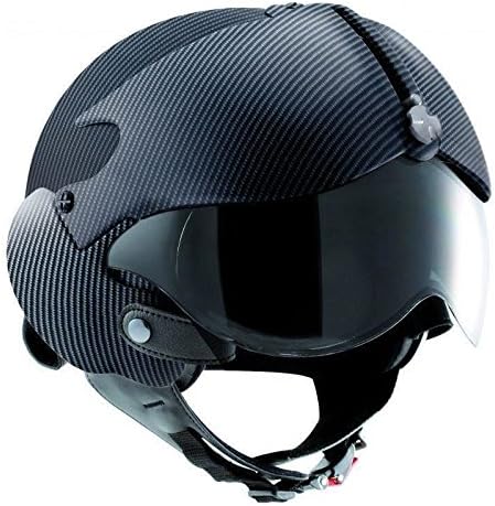 Open face scooter motorcycle helmet osbe gpa aircraft tornado carbon xl 61-62 cm