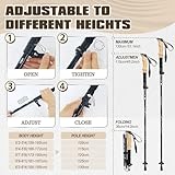 Bastoni Da Trekking Alpin Loacker - Telescopici In Alluminio, Con Accessori Per Neve E Fango - Foto 9