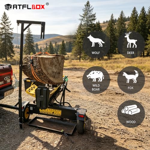ATFLBOX Portable Hitch Mount Hoist