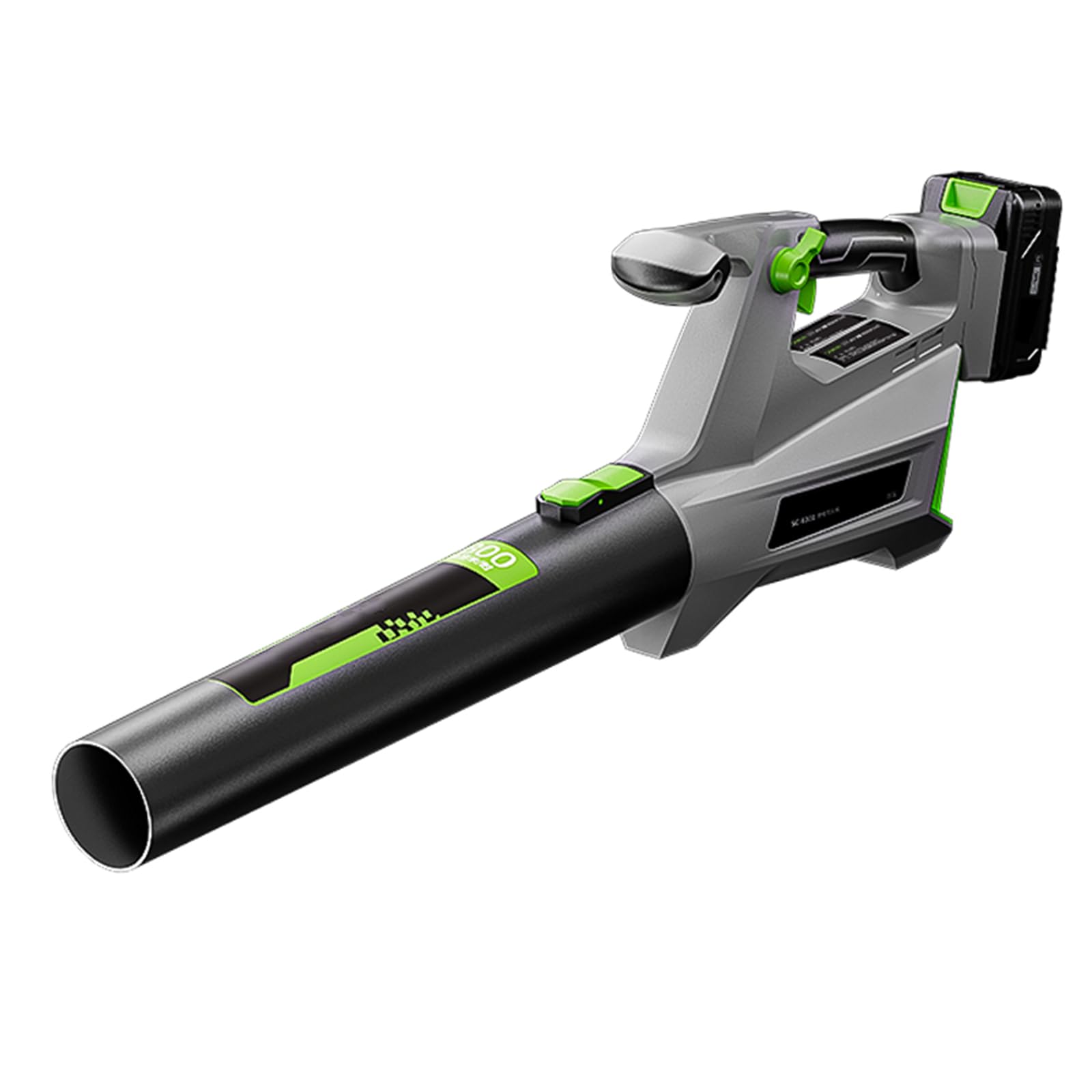 Eoweiot Cordless Leaf Blower, 40V Electric Leaf Blower,Powerful Battery Powered Leaf Blower, Compact Design, for Lawn Care, Snow Blowing