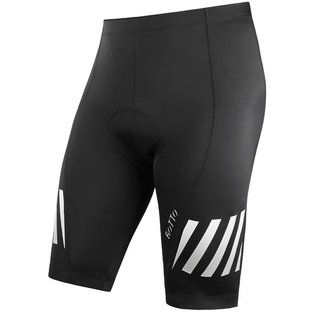 ROTTO Radlerhose Herren Fahrradhose Kurz Radhose Gepolstert