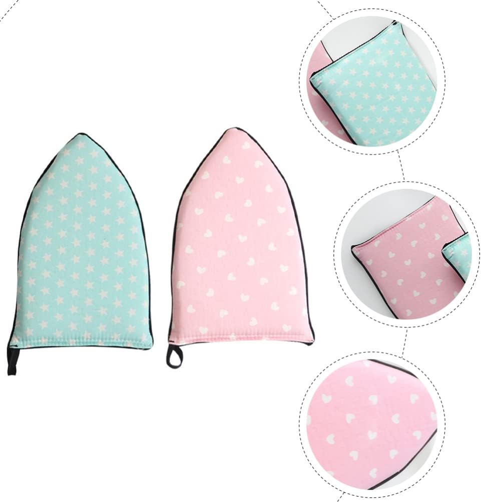 LIFKOME Handheld Ironing Mat 2pcs Sponge Heat Resistant for Pants Skirts