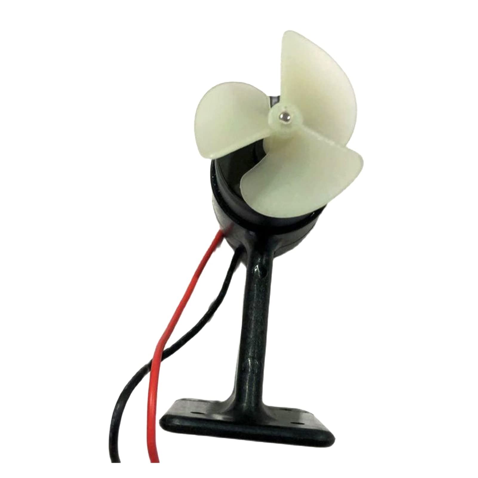 DC 10V-20V Brushed Underwater Thruster 80W 15kg 1000KV Motor Drive Engine With 35mm Propeller, For DIY ROV Robot RC Tug Boat Part Stainless Steel Boat Propeller(1PC Right propulsion)