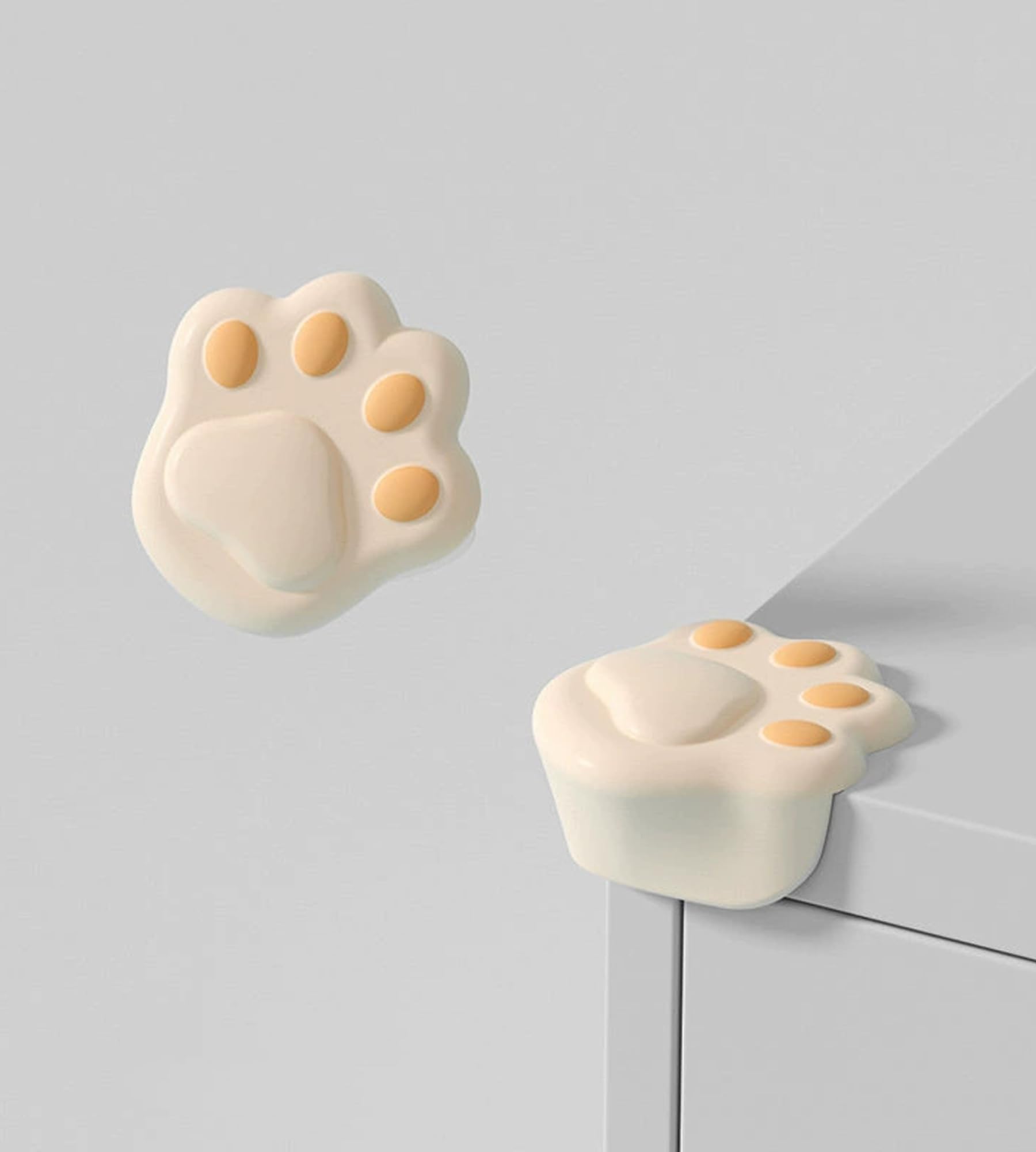8Pcs Cat Paw Corner Protector Baby - Desk Soft Corner Protectors Guards for Kids Safety - Cute Baby Table Corner Protector Cartoon for Various