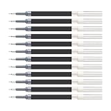 Pentel Refill Ink for EnerGel Liquid Gel Pen, (0.5mm), Fine Line, Needle Tip, Black Ink, Box of 12 (LRN5-A) – view 2