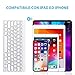 immagine 2OMOTON Tastiera Bluetooth per iPad, Tastiera Ricaricabile Compatibile con iPad 10.2 2019 /iPad Air 2 3 4/ PRO 9.7 10.5 11 12.9 e iPhone, Layout Italiano QWERTY, Sottile e Leggera Portatile, Bianca