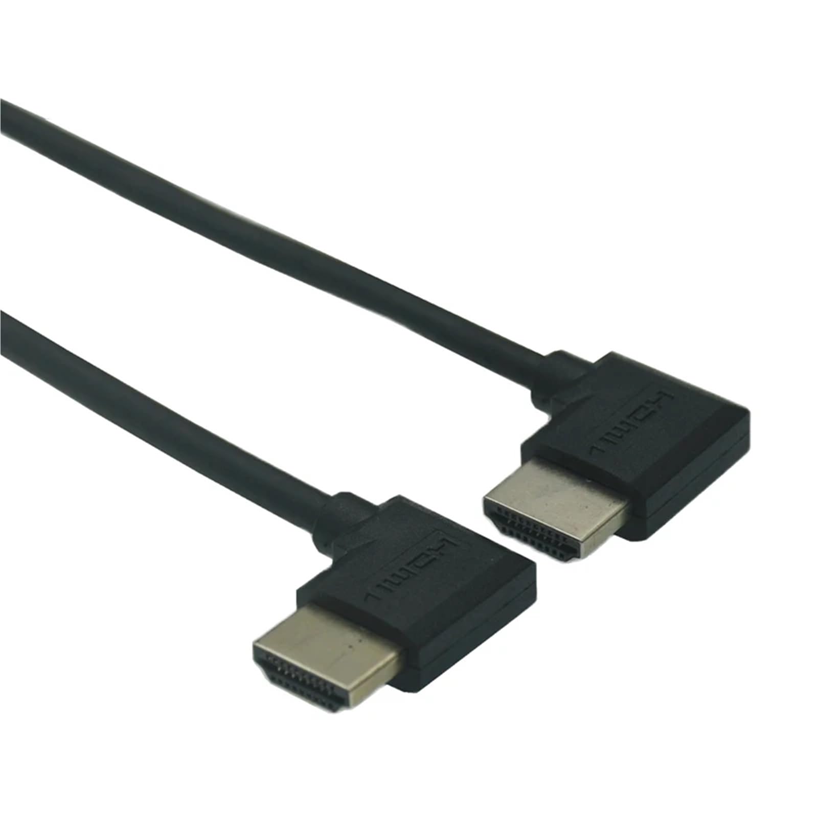 Convertidor macho a hembra compatible con HDMI Dual, adaptador en ángulo arriba, abajo, derecha, izquierda, HDTV, Cable HD for DVD, PS3, PC, 15cm, 30cm, 50CM, 1m(HD-004-LL,50cm)