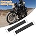 Ywdiml 2PCS Motorcycle Battery Strap, Rubber Vehicle Batteries Band Holder Belt with Metal Buckles, Stretchable Automotive Battery Fixed Bandage Replacement Accessories, Universal Fit