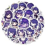 langanime Stickers for Notebook Computer Phone Decoration Raiden Shogun Version 84 Pieces