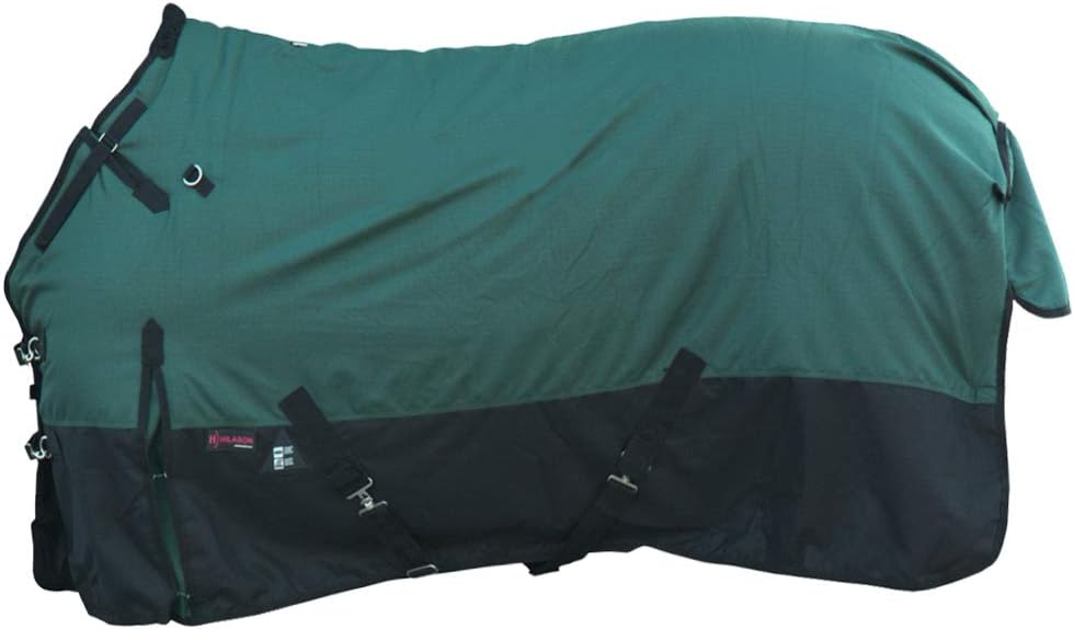 HILASON 36 in 1200D Waterproof Turnout Miniature Horse Winter Blanket Green