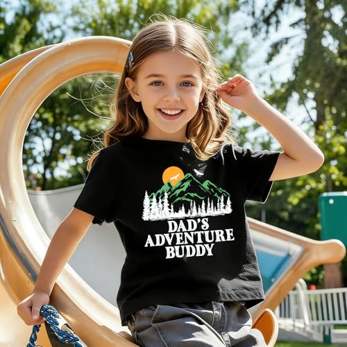 PNORATM Adventure Dad Baby Matching Shirt Family Camping Hiking Tees — view 4