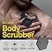 TOOLETRIES Body Scrubber 2.0 – Premium Silicone Scrubber for Cleaning, Exfoliating Your Skin – Extra Long Lather Boosting Bristles with Ergonomic Handle, Long-Lasting & Easy to Clean - Charcoal