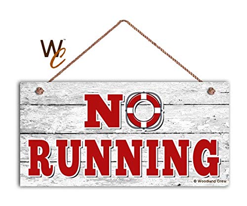 SIGN NO RUNNING, Swimming Pool, Pool Gate, 5