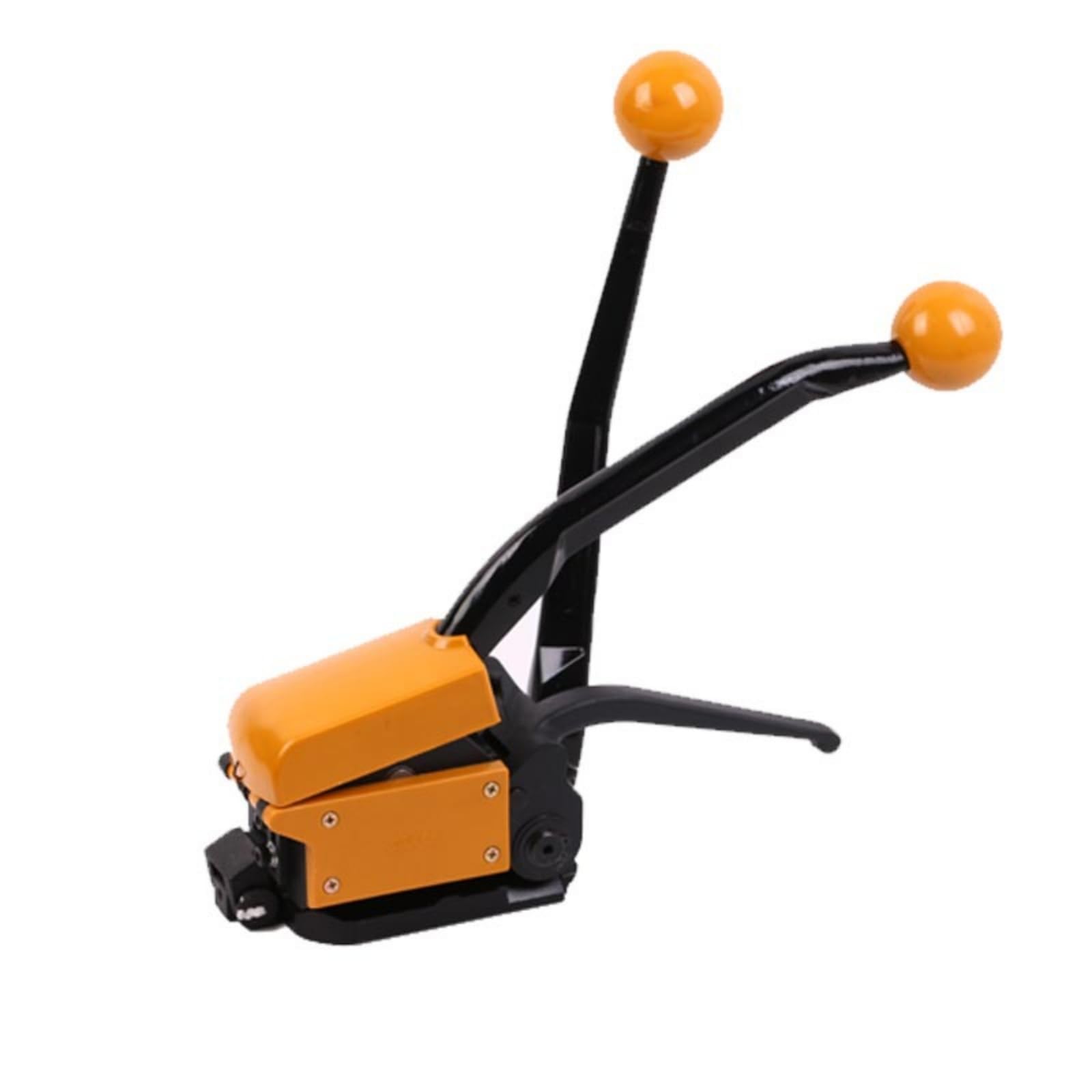 Tendicinghia in Acciaio Manuale Utensile Reggia Tensionatore Pinzatrice Senza Fibbia con di Punzonatura E Taglio in Acciaio Legato per Carichi Gravosi