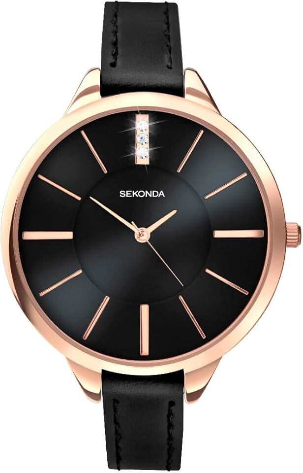 Amazon.co.uk Women's Black Watches