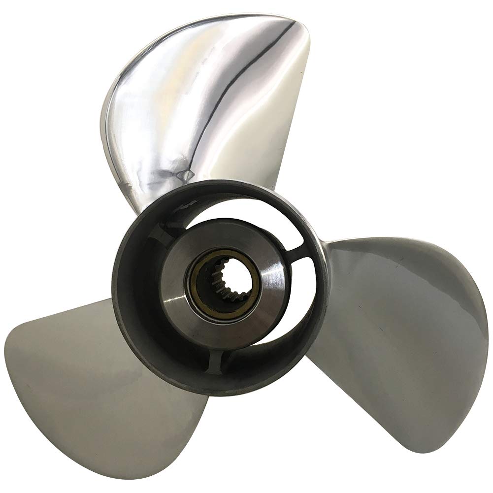 60-140HP 13x19 in acciaio inossidabile Elica 15 denti SS Prop per TOHATSU motore fuoribordo