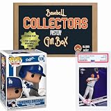 Slabs of Heat Baseball Collector's Mystery Gift Box: Funko Pop! & PSA Graded Card│ONE PSA Graded Baseball Card & ONE Authentic MLB Funko Pop │Ideal Gift for Collectors & Baseball Fans, SOH-FUN-2