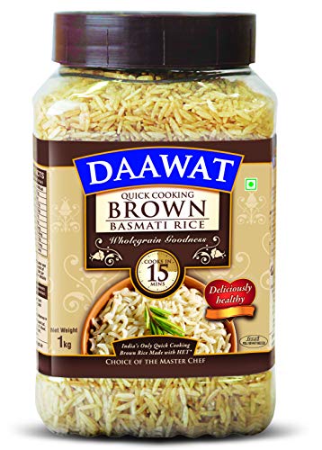 Daawat Fast Cooking Brown Rice 1Kg @