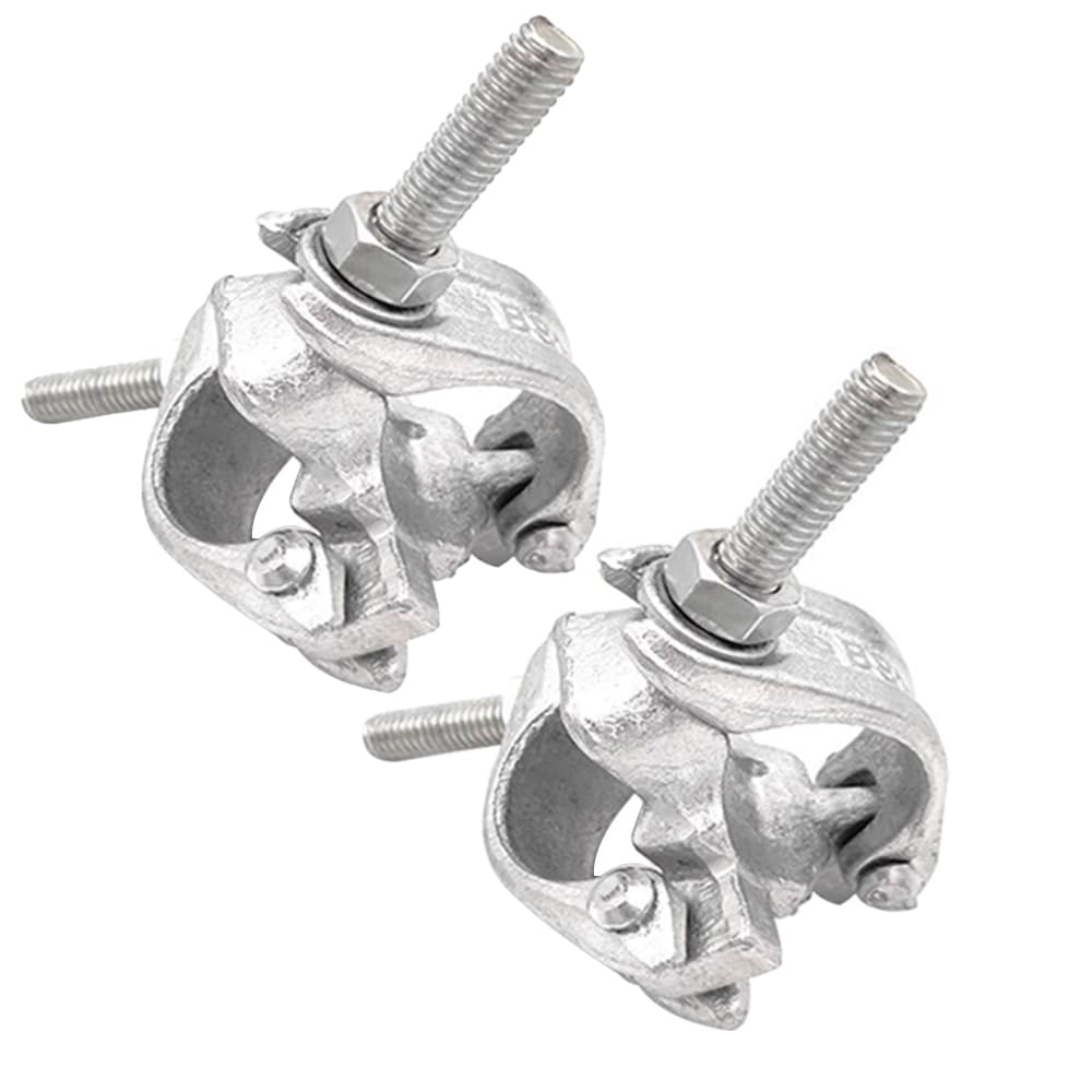 2 Pack Scaffolding Coupling Clamp, Cross Forged