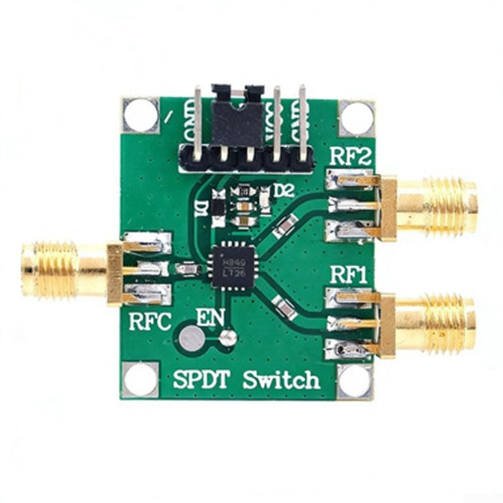 Modulo interruttore RF SPDT HMC349 HMC849 4GHz 6GHz alto isolamento 50 Ohm SMA 2,5 x 3 cm