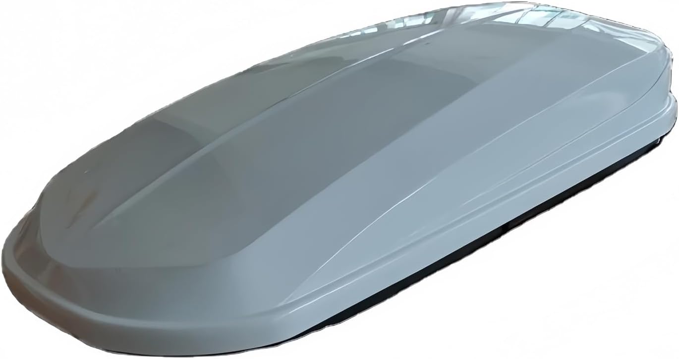 Universal 520L Roof Box ABS Car SUV Top Mount Cargo Carrier(Gray)