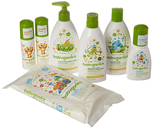 Babyganics Conjunto de presente Essentials, verde
