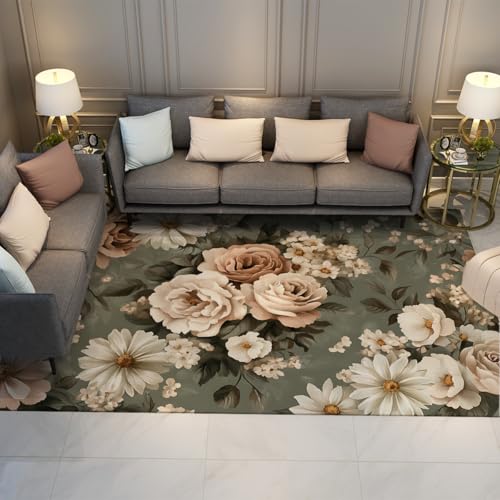Tapis pliable lavable style oriental pour salle à manger 120x150 - 2