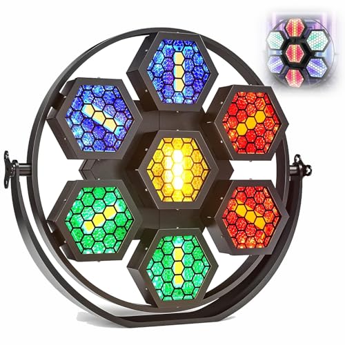 Lumières de scène à LED disco pour un spectacle d'église réussi
