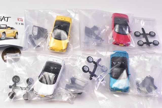 Amazon.co.jp: 1/64 Honda BEAT ホンダ ビート [全4種セット