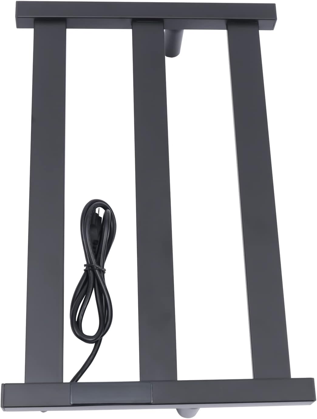 Electric Heated Towel Warmer, Modern Heated Towel Rail Wall Mounted with Temperature Control &Timing Function, Electric Heated Towel Rack IPX4 Waterproof