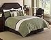 Produktbild Hallmart Collectibles Frontera Quilted Comforter Set, Queen, 7 Piece