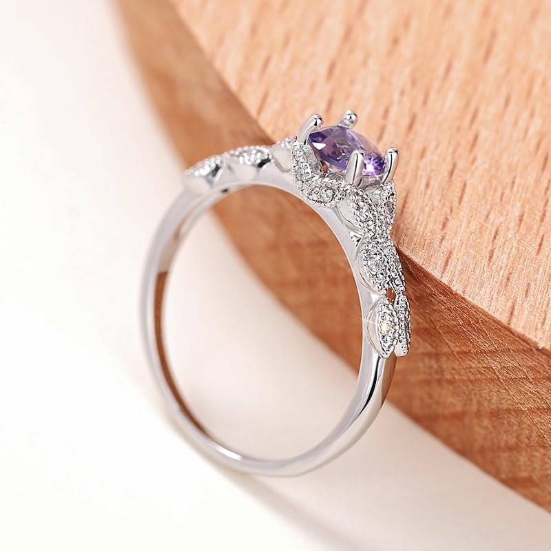 Delicate Cubic Zirconia Wedding Band Rings for Women Graceful Silver Color Proposal Accessories Jewelry4