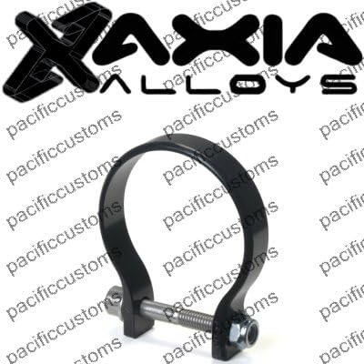 Axia Alloys Black Anodized Clamps One Pair 7/8 Inch - 3 1/4 Inch Available Dune Buggy Sand Rail Parts