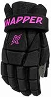 Knapper AK3 V2.0 Street Hockey Gloves - Exostretch Thumb Flexibility for Ultimate Mobility & Protection