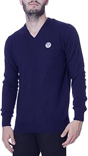 6138V maglione uomo NORTH SAILS green sweater wool men