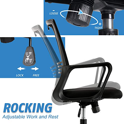 image for SMUGCHAIR Drafting Chair Tall Office Chair for Standing Desk Drafting 