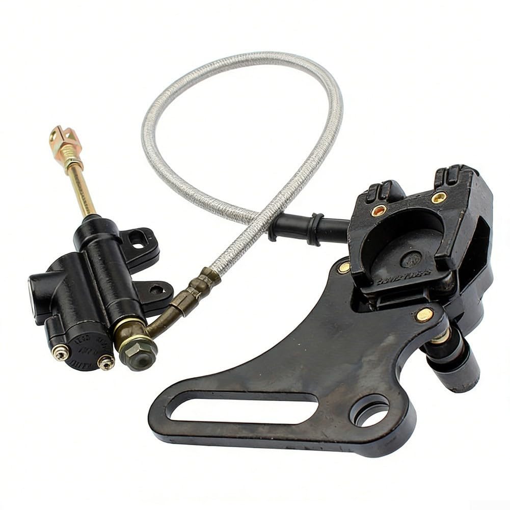 Ensemble de frein à disque arrière de 15 mm pour motos 125 cc 140 cc tout-terrain VTT et motos tout-terrain Kit de frein conçu pour fournir une puissance d'arrêt stable et sûre